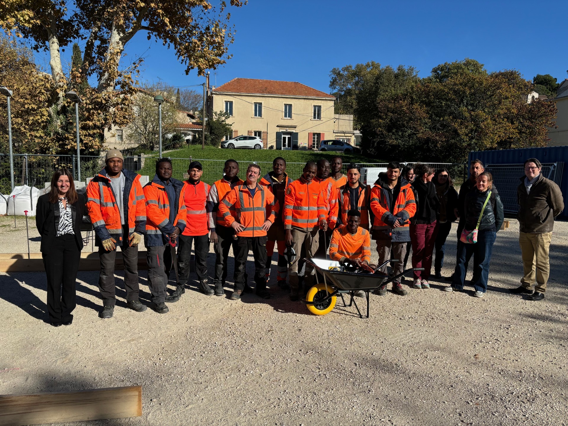 Nouvelle Plateforme de Formation Travaux Publics à Marseille